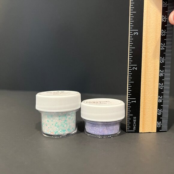 Set of 2 OG Dip Powder Fine and Chunky Glitter - Picture 5 of 10